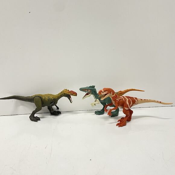 Jurassic World Owen Atrociraptor Monolophosaurus Moros Intrepidus Lot Dinosaur - Picture 1 of 6